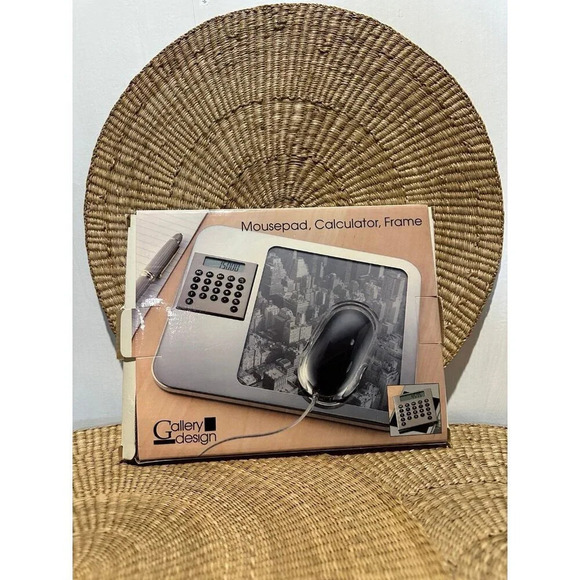 Vintage Mousepad Calculator Frame - Picture 1 of 7